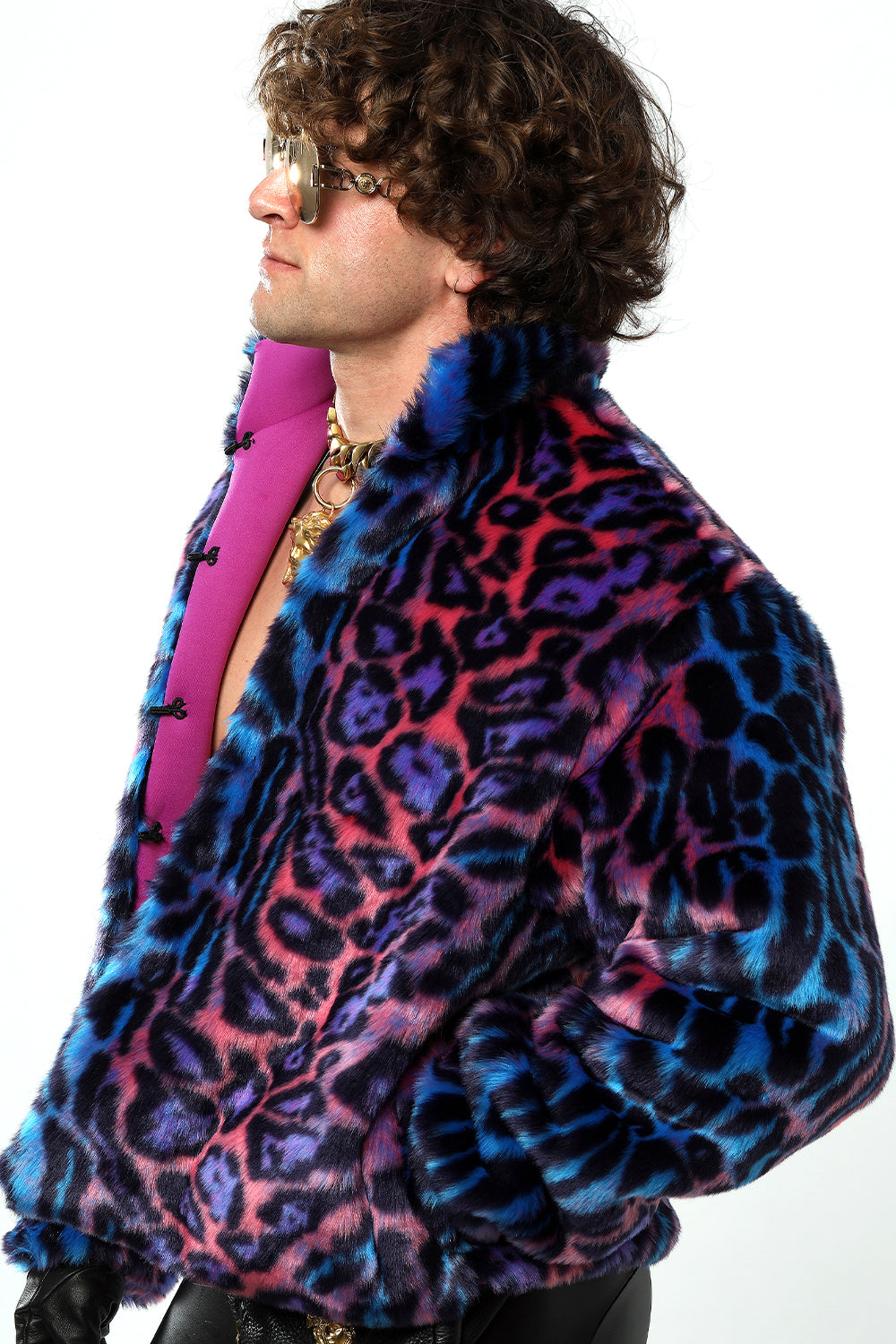 Leopard Fur Coat (Bomber) Pre-Order - Estimated ship 3/26